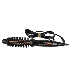 AmoVee 1 Inch Curling Iron Hair Styling Brush Beauty Tool Curly Wavy Style